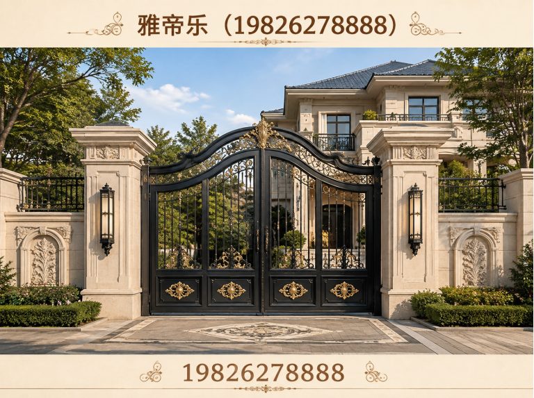 泗阳县铸铝大门展示图